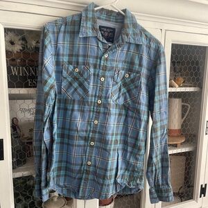 American Eagle athletic fit button down shirt